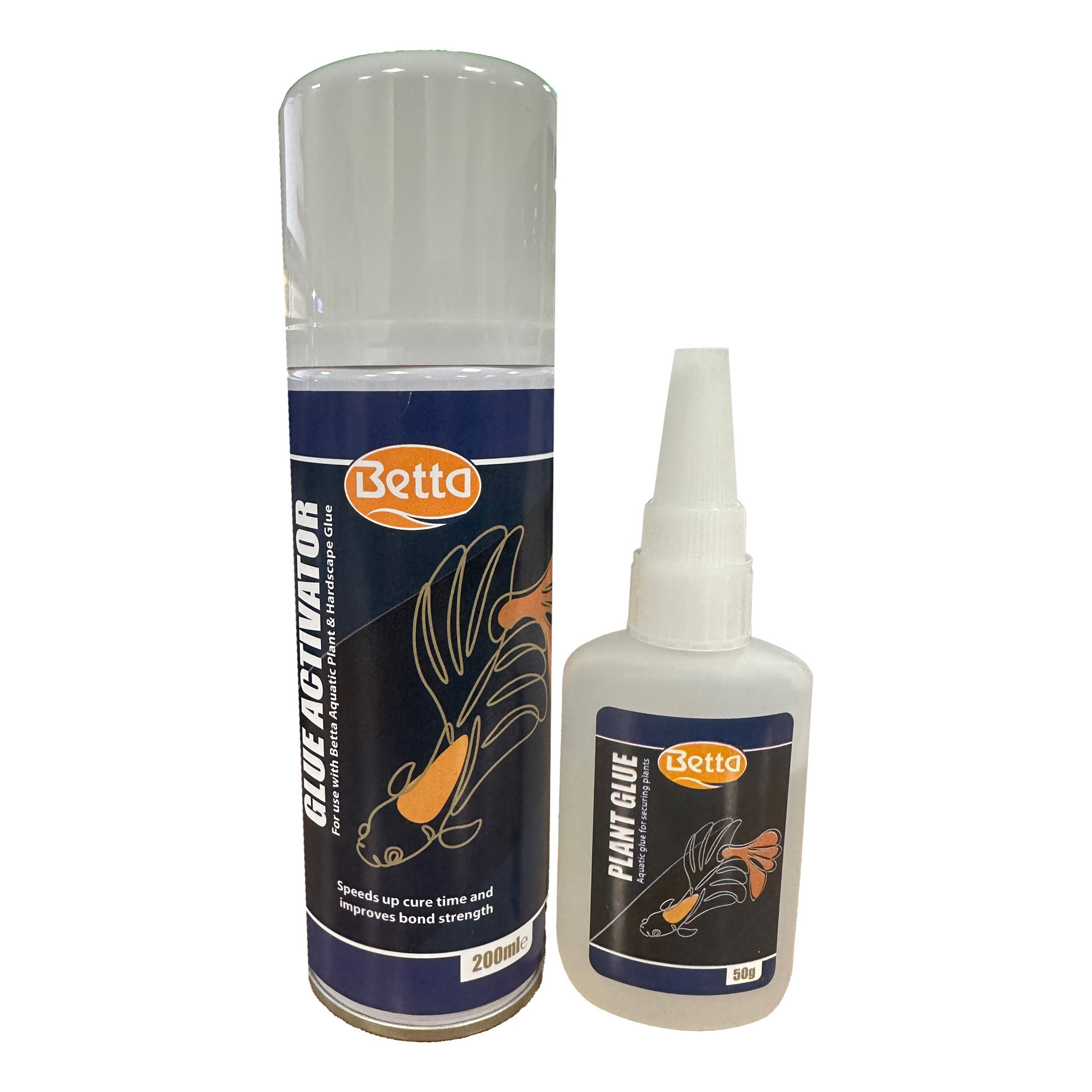 Betta-Aquatic-Plant-Glue-50g-Activator-Kit